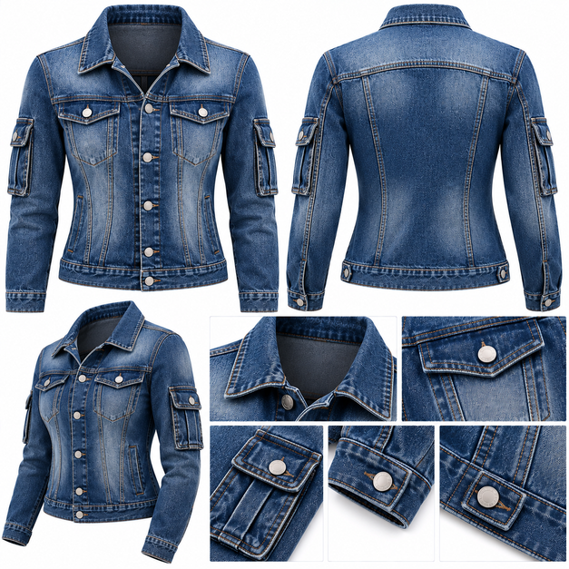 Women's Custom Core Cargo Jeans
