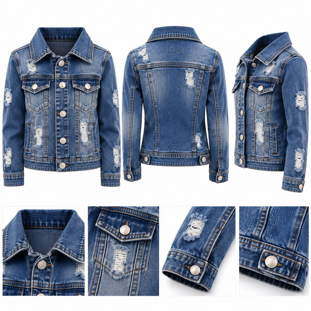 Kids' Custom Core Denim Jackets