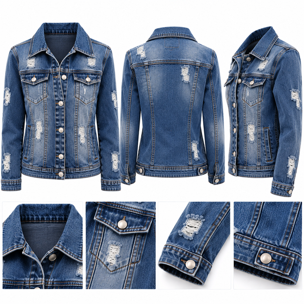 Unisex Custom Core Denim Jackets