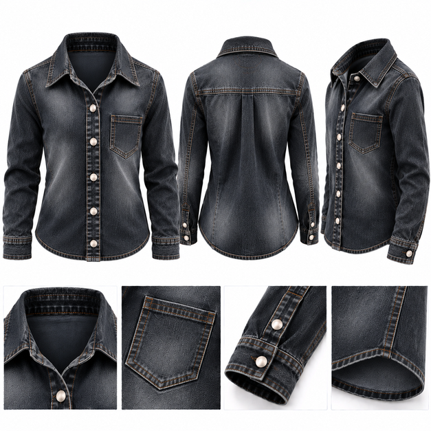 Kids' Custom Pro Denim Shirts