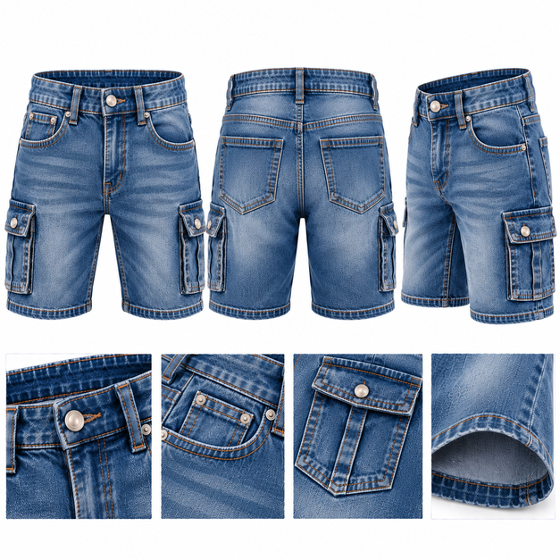 Kids' Custom Pro Denim Shorts