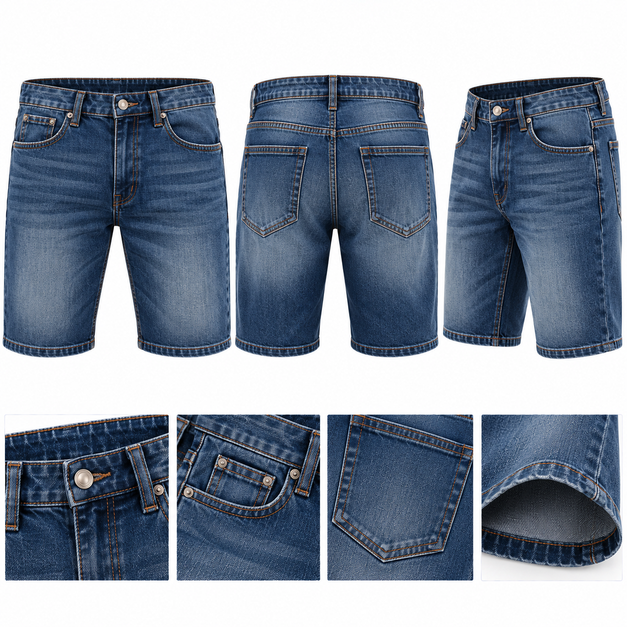 Men's Custom Core Denim Shorts