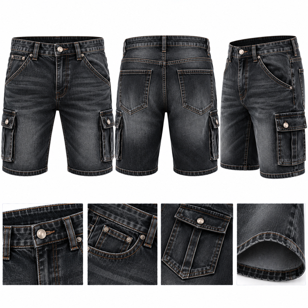 Men's Custom Pro Denim Shorts
