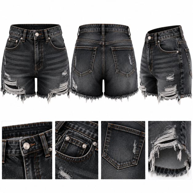 Women's Custom Pro Denim Shorts