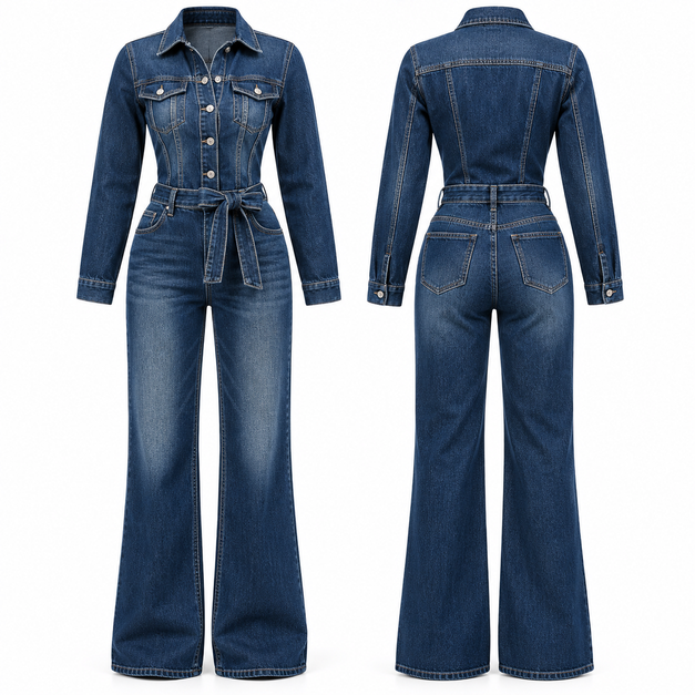 Women's Custom Core Denim Vests