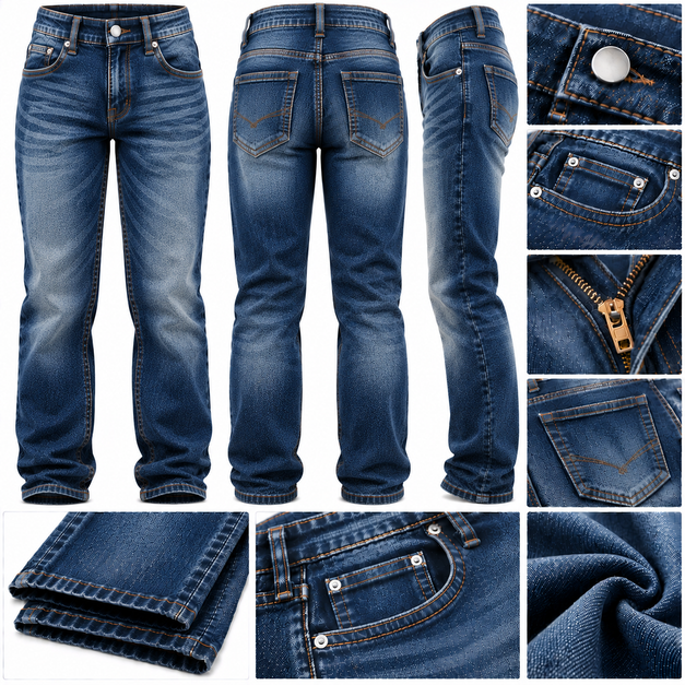 Men's Custom Core Relaxed Fit Jeans