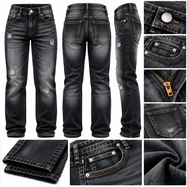Men's Custom Pro Relaxed Fit Jeans