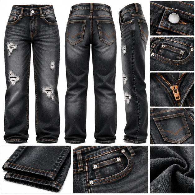 Unisex Custom Pro Relaxed Fit Jeans