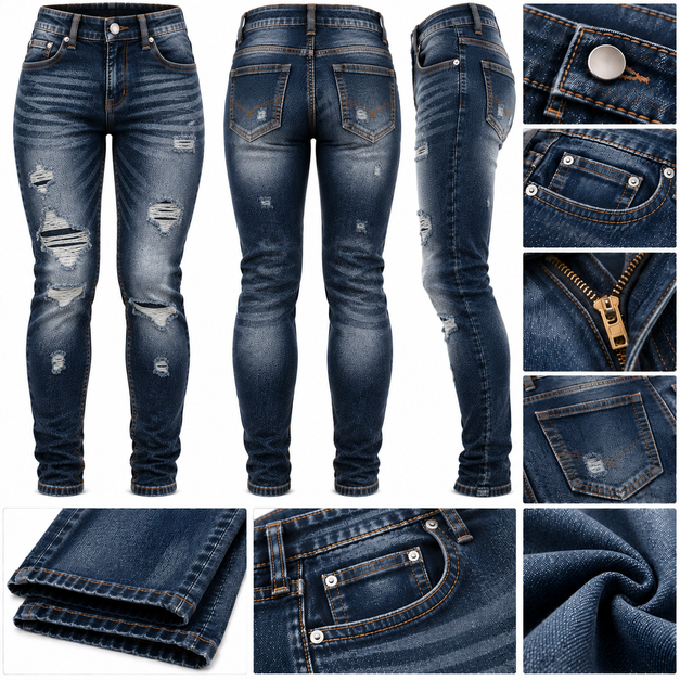 Men's Custom Core Straight Fit Jeans