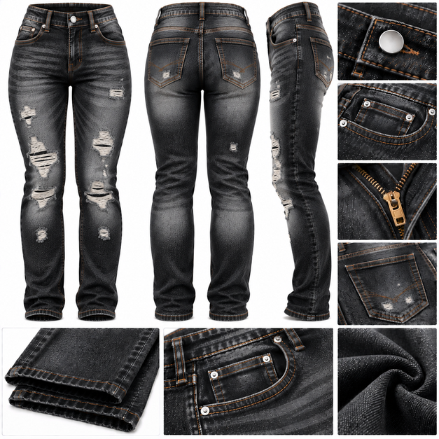 Women's Custom Pro Straight Fit Jeans