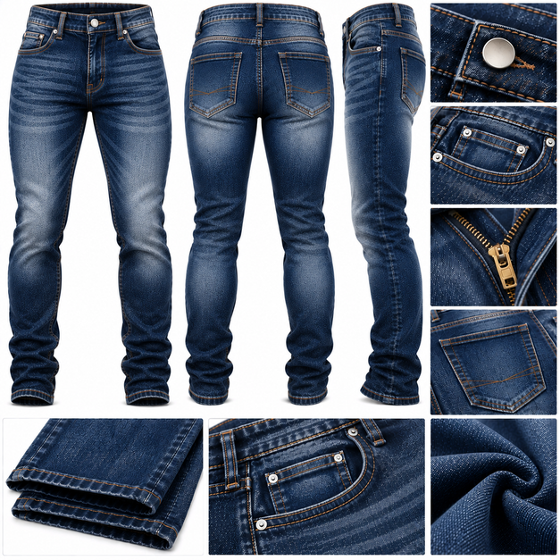 Unisex Custom Core Skinny Jeans