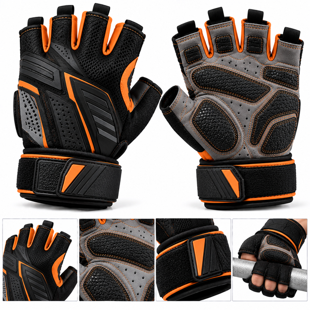Unisex Custom Pro Weightlifting Gloves