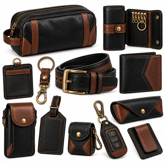 Unisex Custom Pro Leather Accessories
