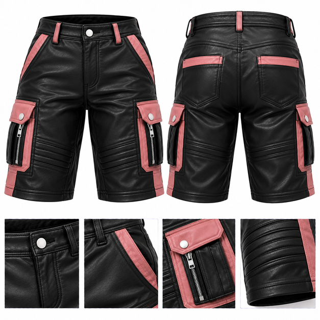 Women's Custom Pro Leather Shorts