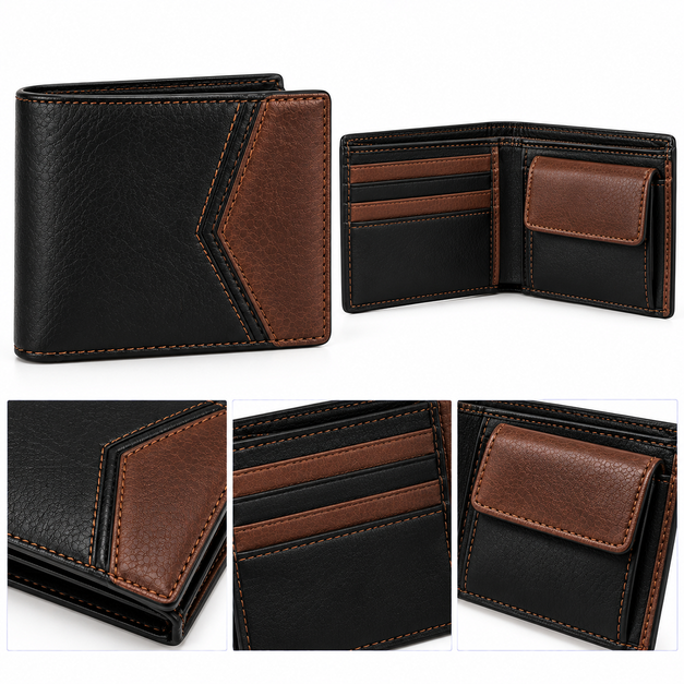 Unisex Custom Core Leather Wallets