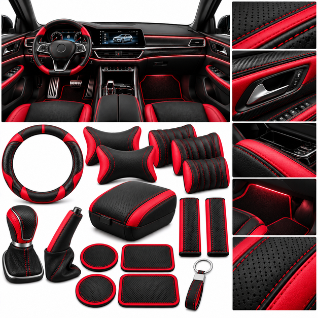Unisex Custom Pro Interior Leather Accessories