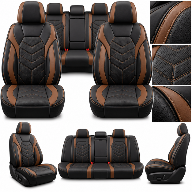 Unisex Custom Core Leather Car Seats