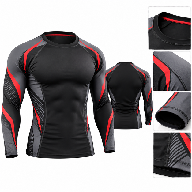 Men's Custom Core Rash Guards