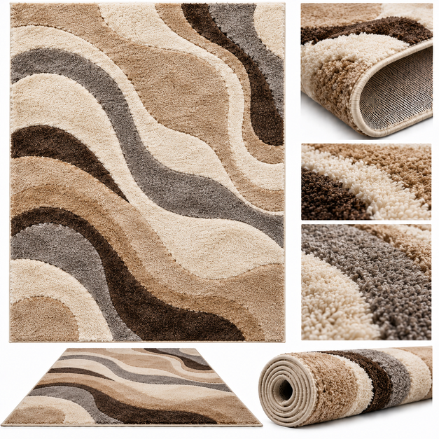 Unisex Custom Core Shaggy Rugs