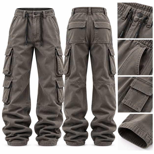 Unisex Custom Core Cargo Pants