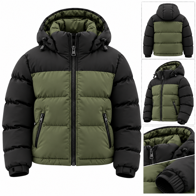 Kids' Custom Elite Puffer Jackets