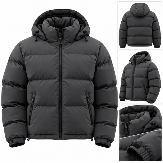 Men's Custom Elite Puffer Jackets