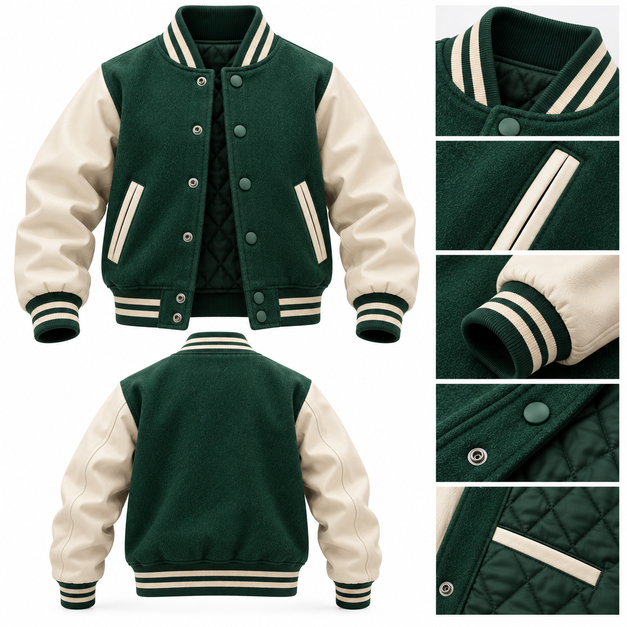 Kids' Custom Core Varsity Jackets
