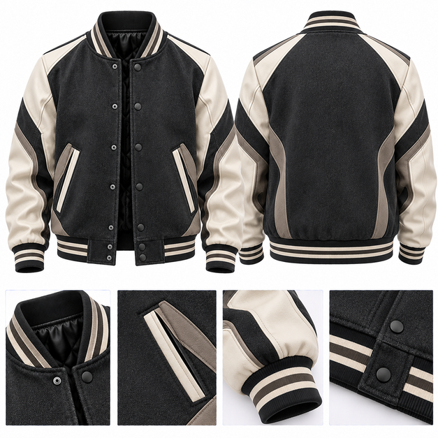 Men's Custom Pro Varsity Jackets