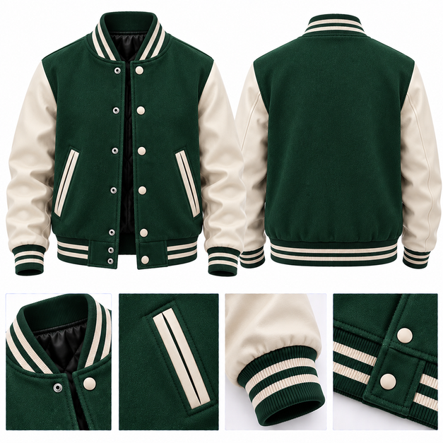 Unisex Custom Pro Varsity Jackets