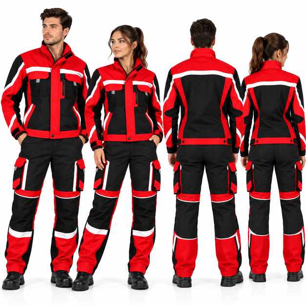 Unisex Custom Pro Industrial Uniforms