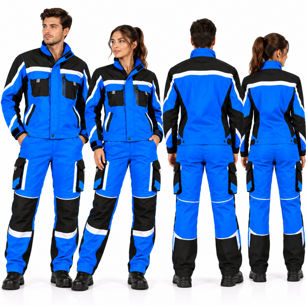 Unisex Custom Elite Industrial Uniforms