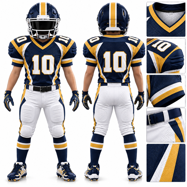 Kids' Custom Pro American Football Uniforms