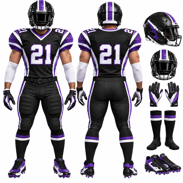 Unisex Custom Pro American Football Uniforms