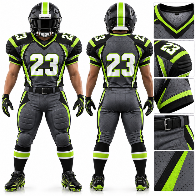 Unisex Custom Elite American Football Uniforms