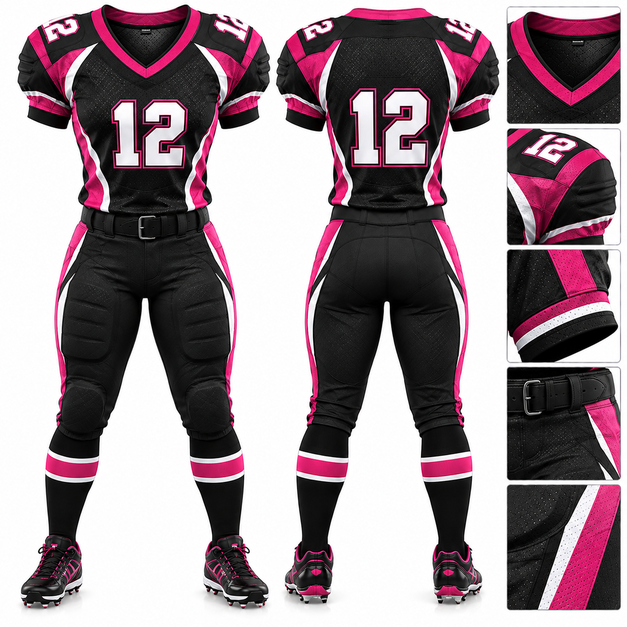 Women's Custom Core American Football Uniforms