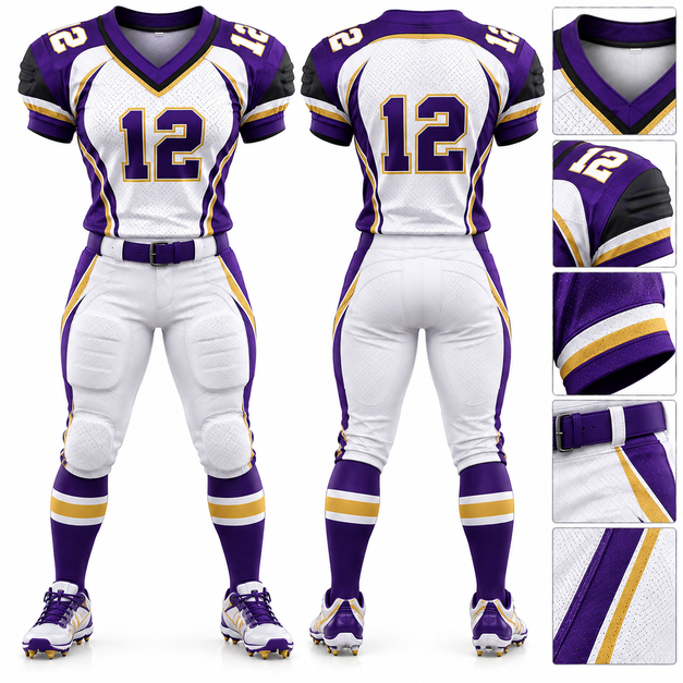 Women's Custom Elite American Football Uniforms