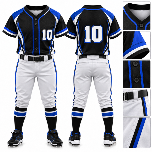 Kids' Custom Core Baseball Uniforms