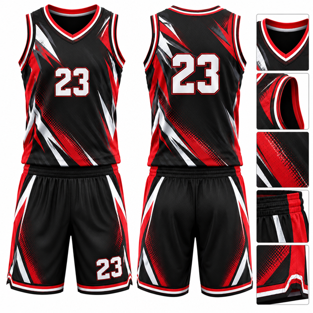 Men's Custom Pro Basketball Uniforms