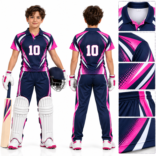 Kids' Custom Elite Cricket Uniforms