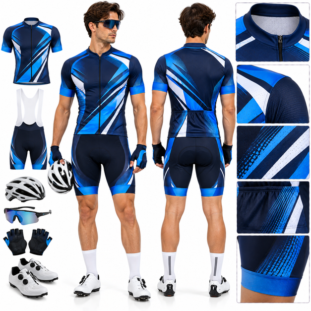 Men's Custom Pro Cycling Uniforms