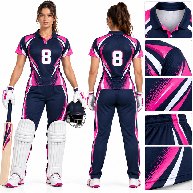 Women's Custom Elite Cricket Uniforms