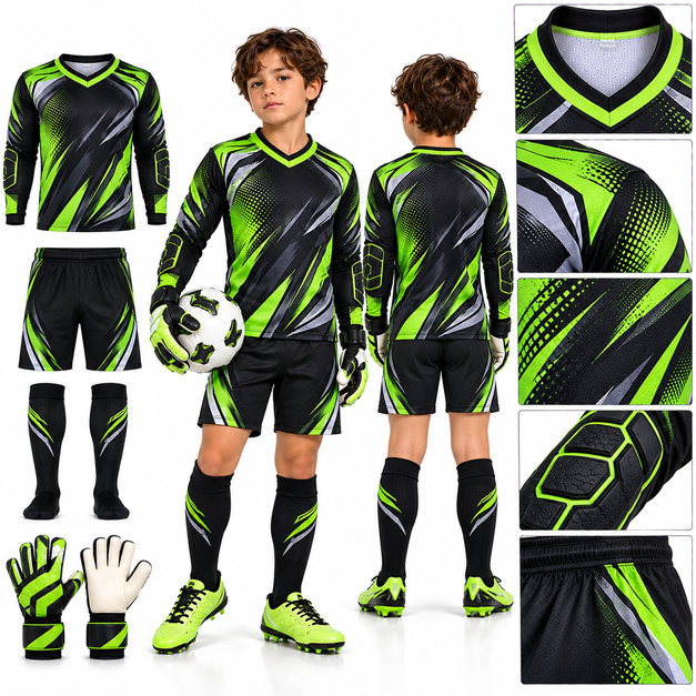 Kids' Custom Pro Goalkeeper Uniforms