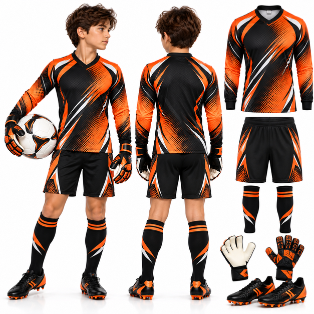 Kids' Custom Elite Goalkeeper Uniforms