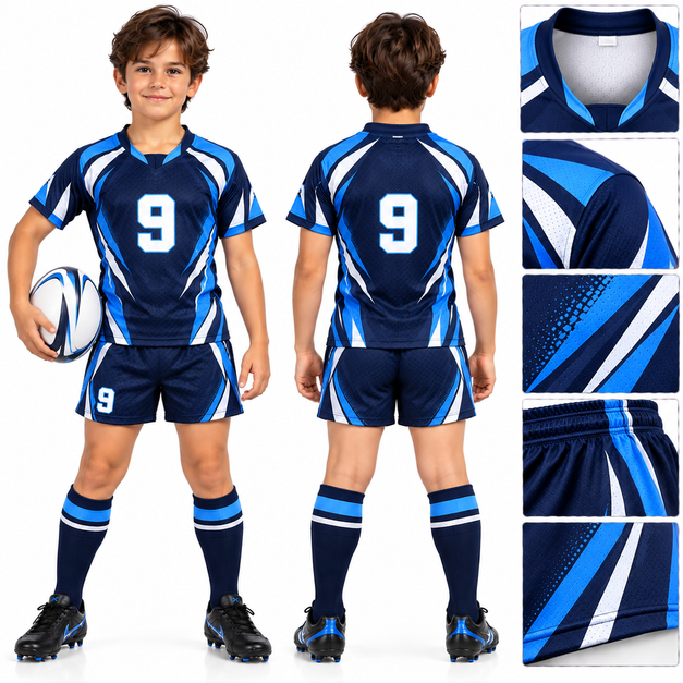 Kids' Custom Elite Rugby Uniforms