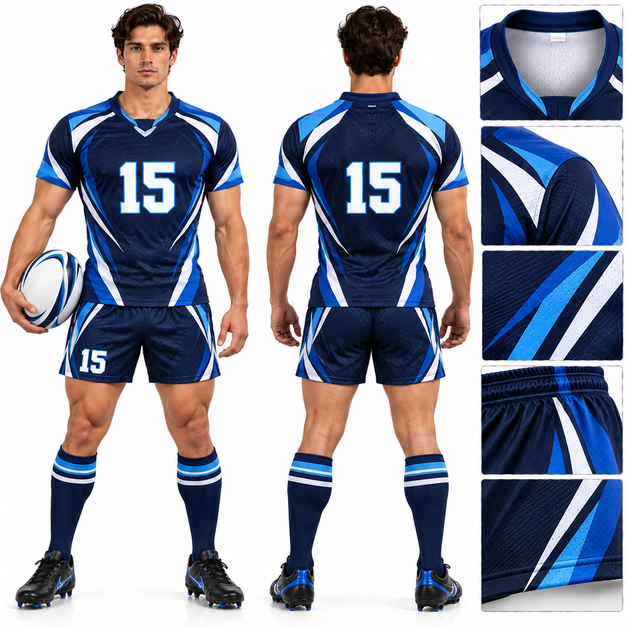Men's Custom Elite Rugby Uniforms