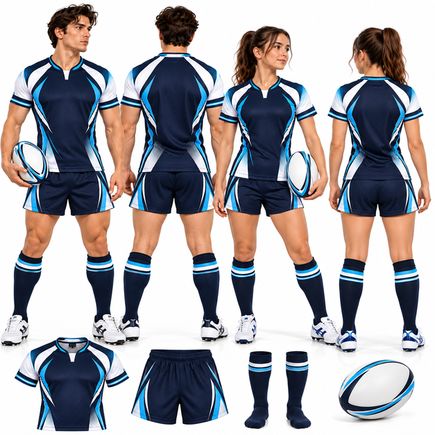 Unisex Custom Core Rugby Uniforms