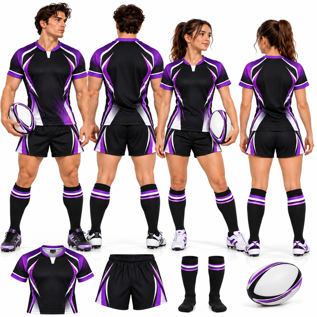 Unisex Custom Pro Rugby Uniforms