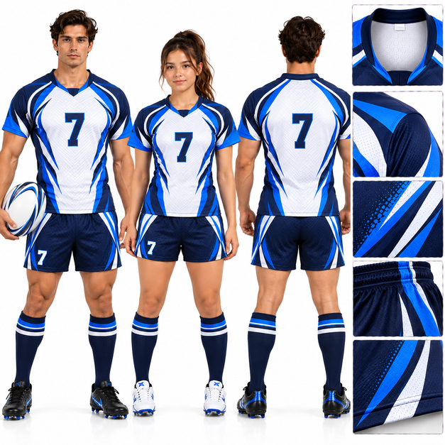 Unisex Custom Elite Rugby Uniforms