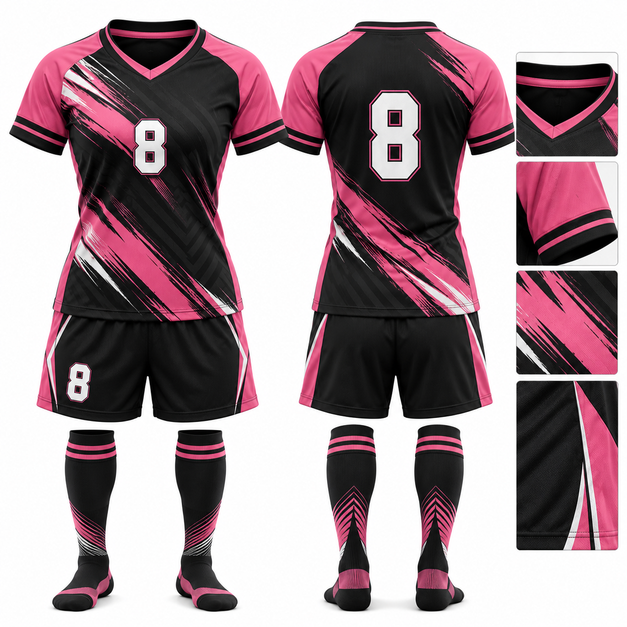 Women's Custom Core Soccer Uniforms