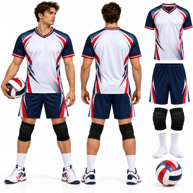 Men's Custom Pro Volleyball Uniforms